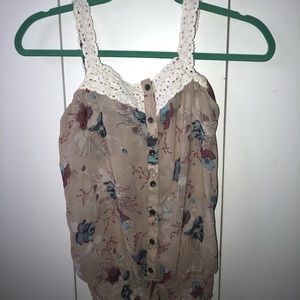 FLORAL TANK TOP